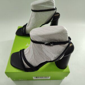 Sam Edelman Women's Strap Sandal Open Toe Black Size 8.5    P#95@CMK